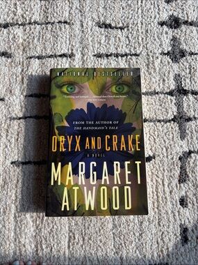 Oryx and Crake by Margaret Atwood — Green & Black Cover